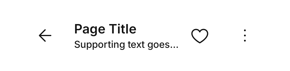 Type Icon And Overflow rendered at Phone 360dp