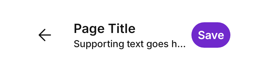 Type With Button rendered at Phone 320dp
