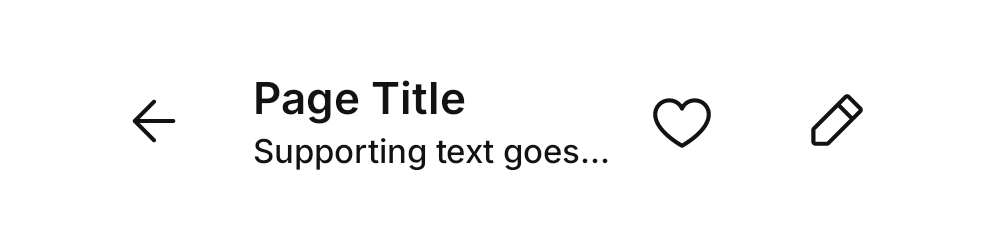Type With Icons rendered at Phone 360dp